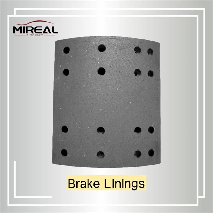 Factory Price Heavy Vehicle Parts Bus Parts Brake Linings Yutong Bus Brake Lining